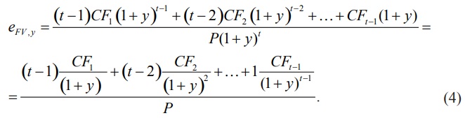 формула расчета эластичности