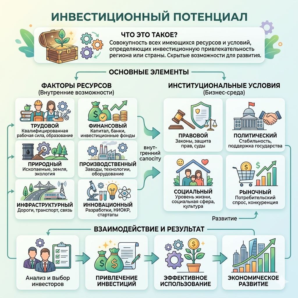 Инвестиционный потенциал - схема