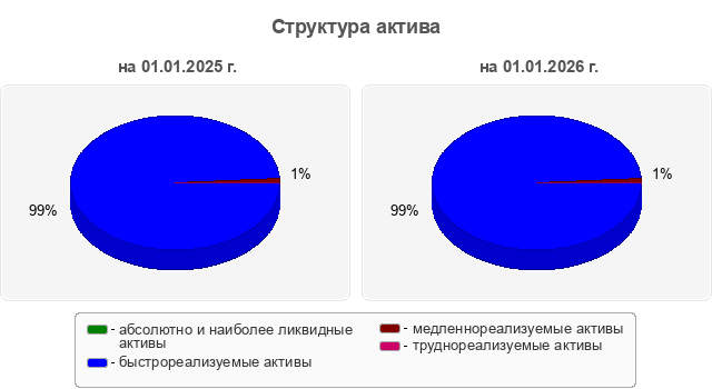 Структура актива