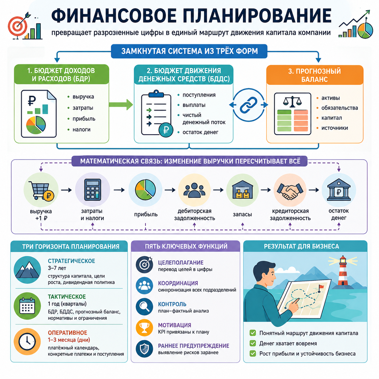 Финансовое планирование - схема
