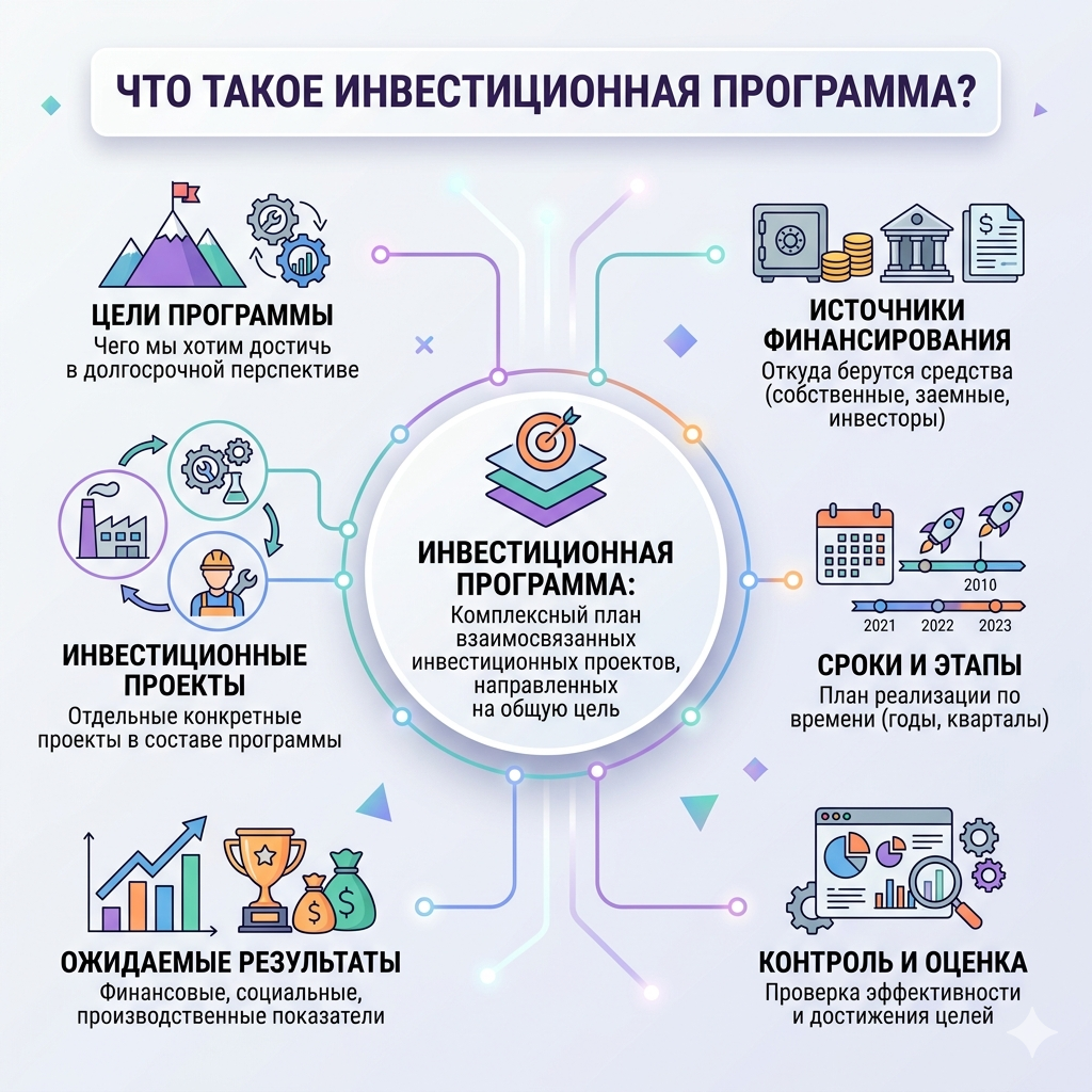 Инвестиционная программа - схема